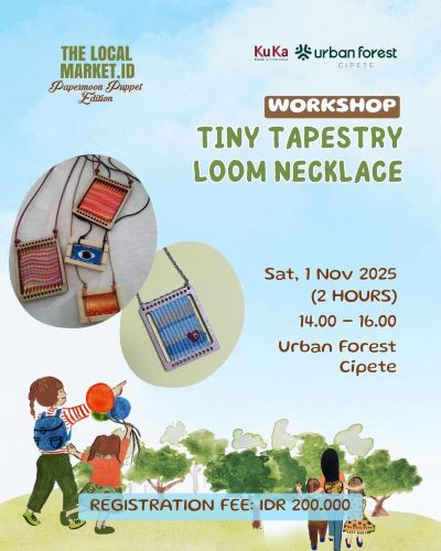 Tiny Tapestry Loom Necklace