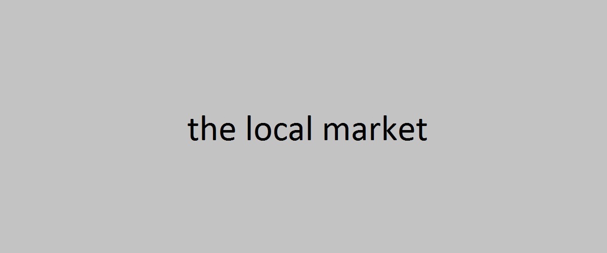 the local market